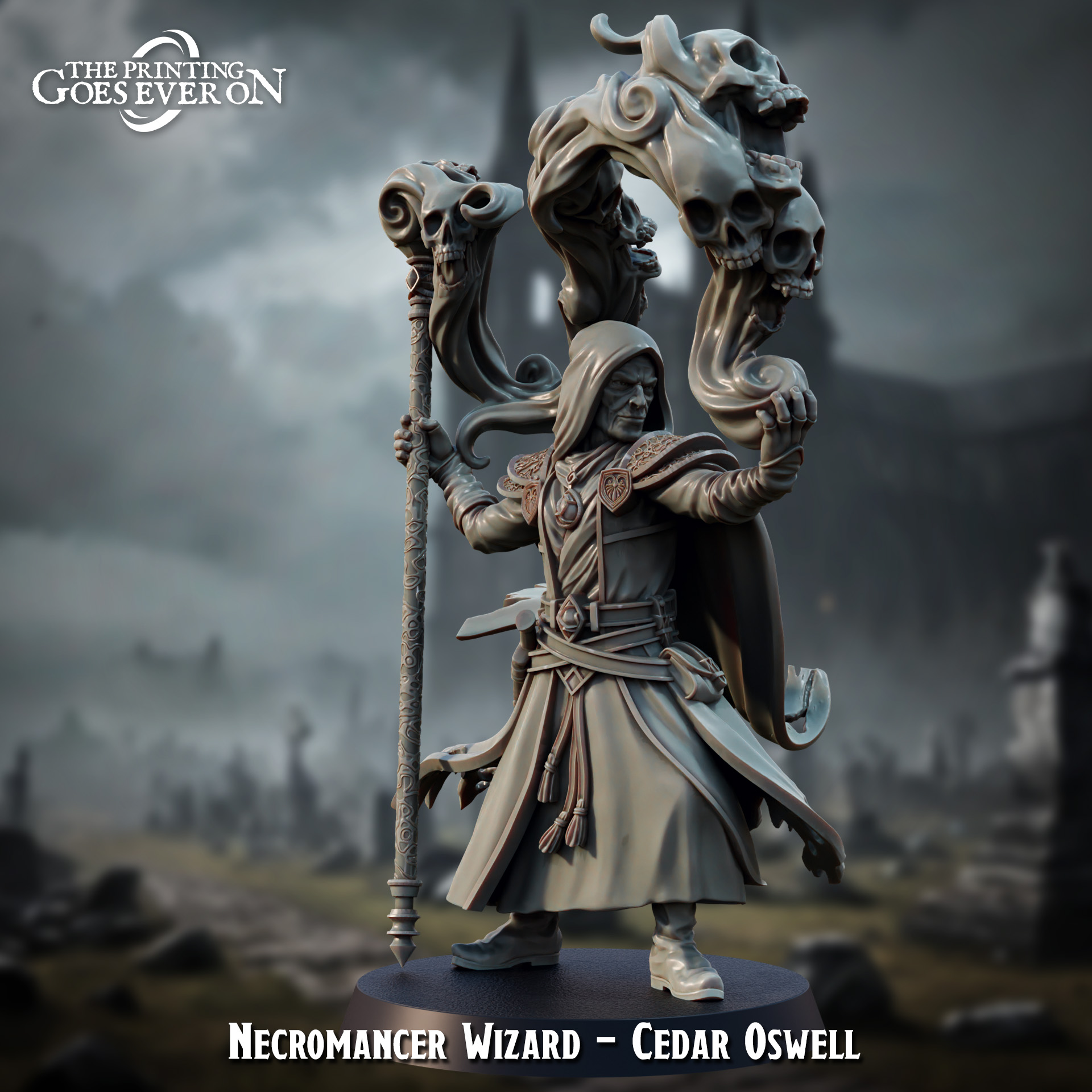 Necromancer Wizard - Cedar Oswell - Presupported